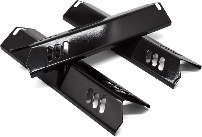 Adviace Grill Heat Shield Plate for Backyard Grill BY14-101-001-05 GBC1690W BY16-101-002-06, Outdoor Gourmet SRGG31403, Uniflame GBC1134W GBC1030WRS GBC1134WRS, 3-Pack